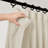 Pleated Linen Curtains, Semi Sheer Light Filtering Pinch Pleat with Hooks and Rings,Back Tab Drapes,Set of 2-1746195810-1776769551