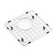 Houzer 629804 Stainless Steel  Bottom Grid for Granite Sink Model E-100