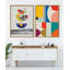 Mid Century Modern Pattern by Rachel Lee 3 Birdies Studio Framed Canvas Wall Art Print-891006536-891006535-891006533