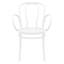 Chaise d'appoint empilable pour patio Farrah-160851670