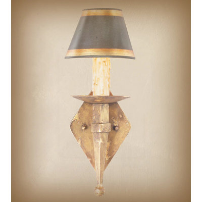 Altom Wrought Iron Candle Wall Light
