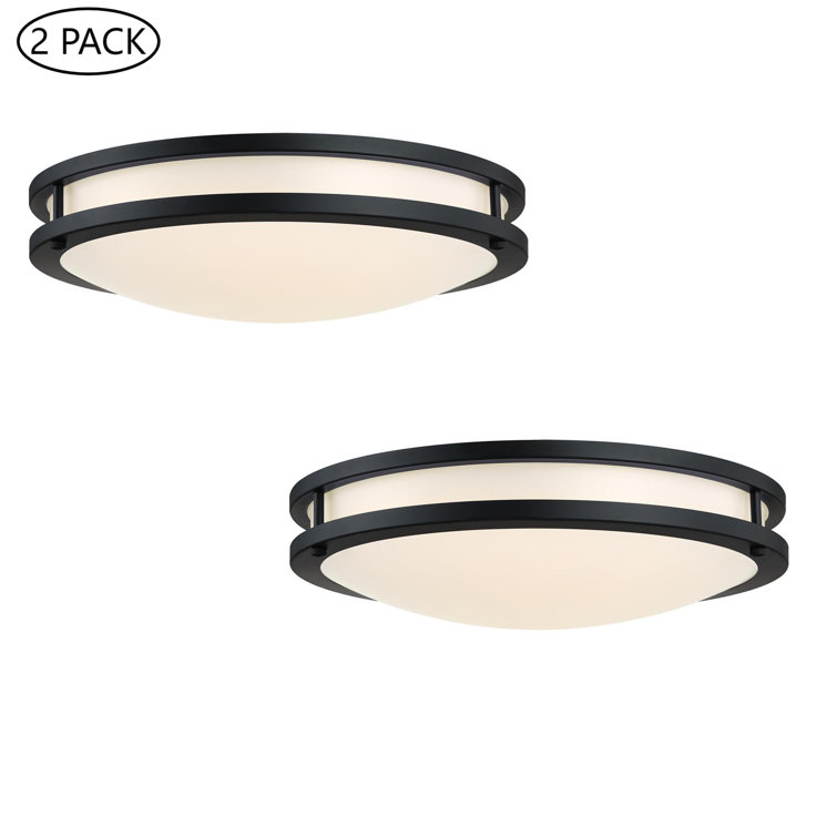 Hanz Selectable LED 2700K, 3000K,3500K, 4000K, 5000K Flush Mount Ceiling Light
