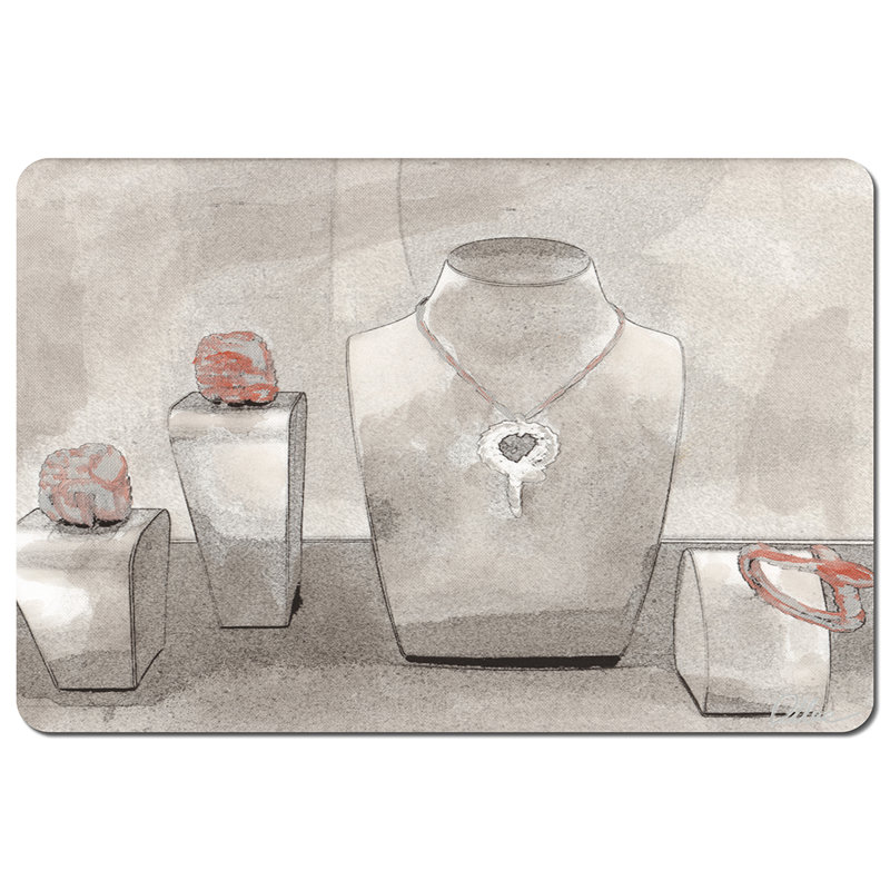 Sagar No Pattern Rectangle Placemat