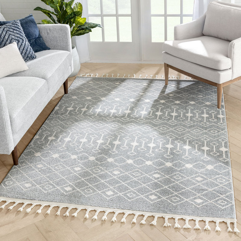 Serenity Geometric Synthetic Area Rug, Rectangle 120 x 160cm