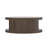 Alure 36" Contemporary Round Coffee Table in Walnut-124865087