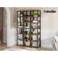 190cm H Stainless Steel Corner Bookcase-1597212794-1597212795