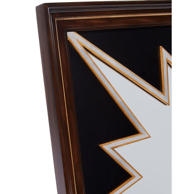 Gregory Flat Beveled Wall Mirror, Cambridge/Gold