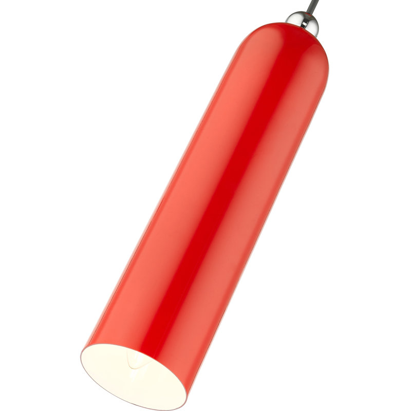 Hanne 1 - Light Pendant, Shiny Red