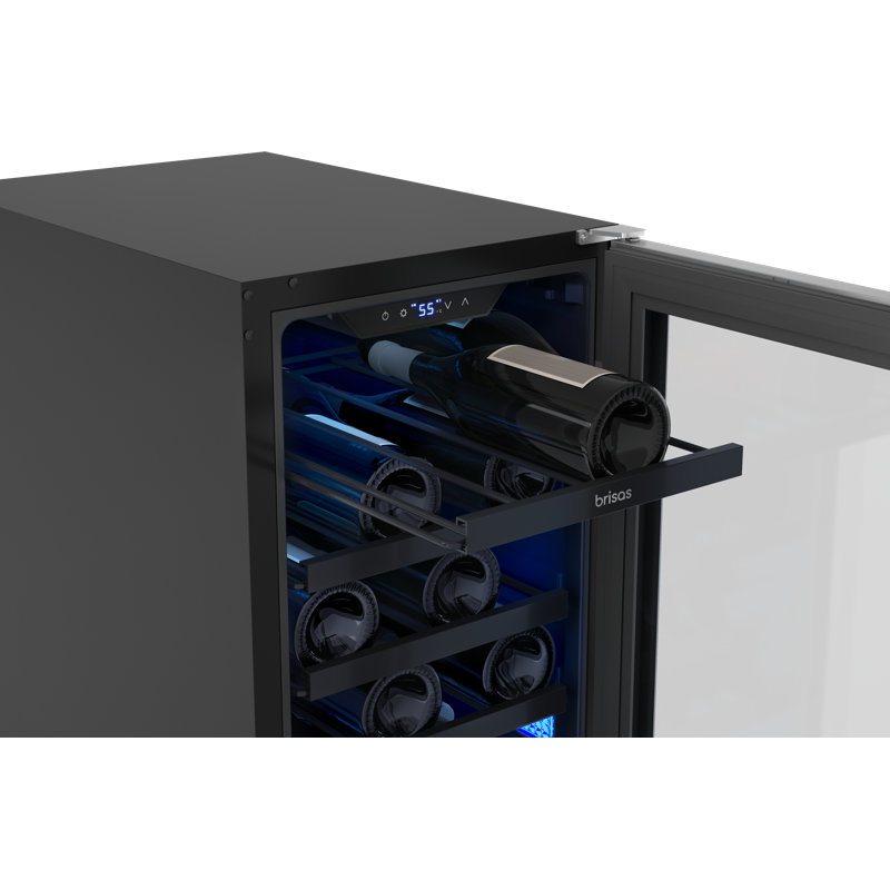 Brisas 15 In. 28-Bottle Single Zone Wine Cooler