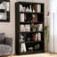 Roiuy 5-Tier Bookshelf with Adjustable Shelves