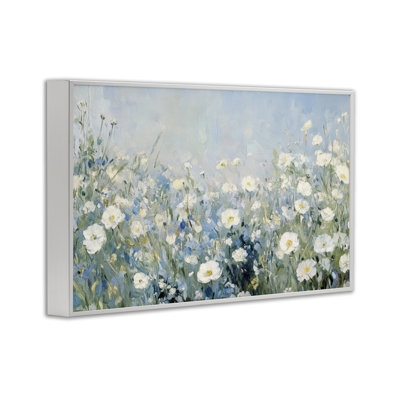 Meadow Foliage Dream Framed Giclee, design by Petal Prints Design