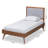 Upholstered Slat Bed-1924615248