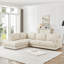 Canapé modulaire en cuir véritable Byrle-1515363767-1515363762