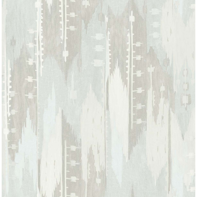 Abstract Roll, Metallic Pearl/Dove Gray