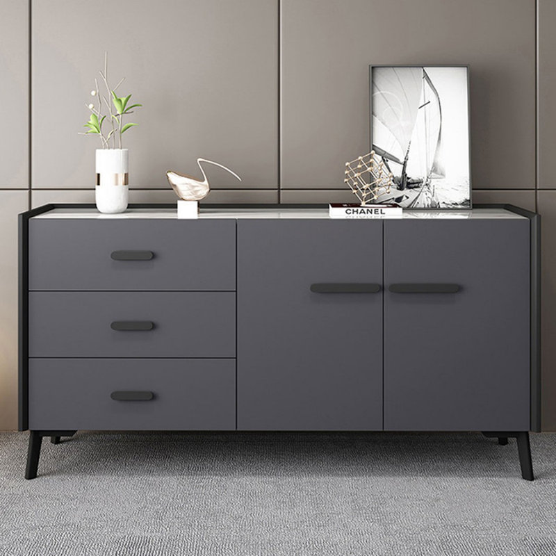 Buffet de table Modern, 70.87, Gris foncé