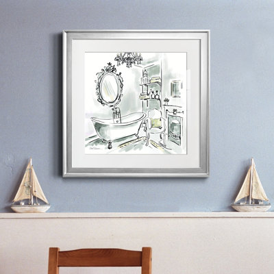 «Opulent Bath II», cadre photo