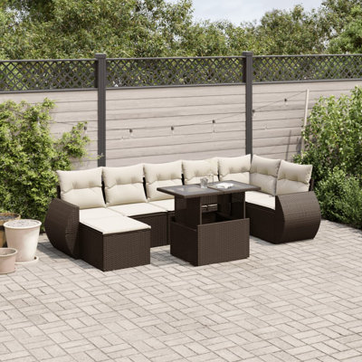 Ensemble de canapé de jardin Vidaxl