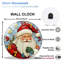 Horloge murale décorative de père Noël