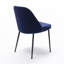 Chaise en velours Wallace-621910533