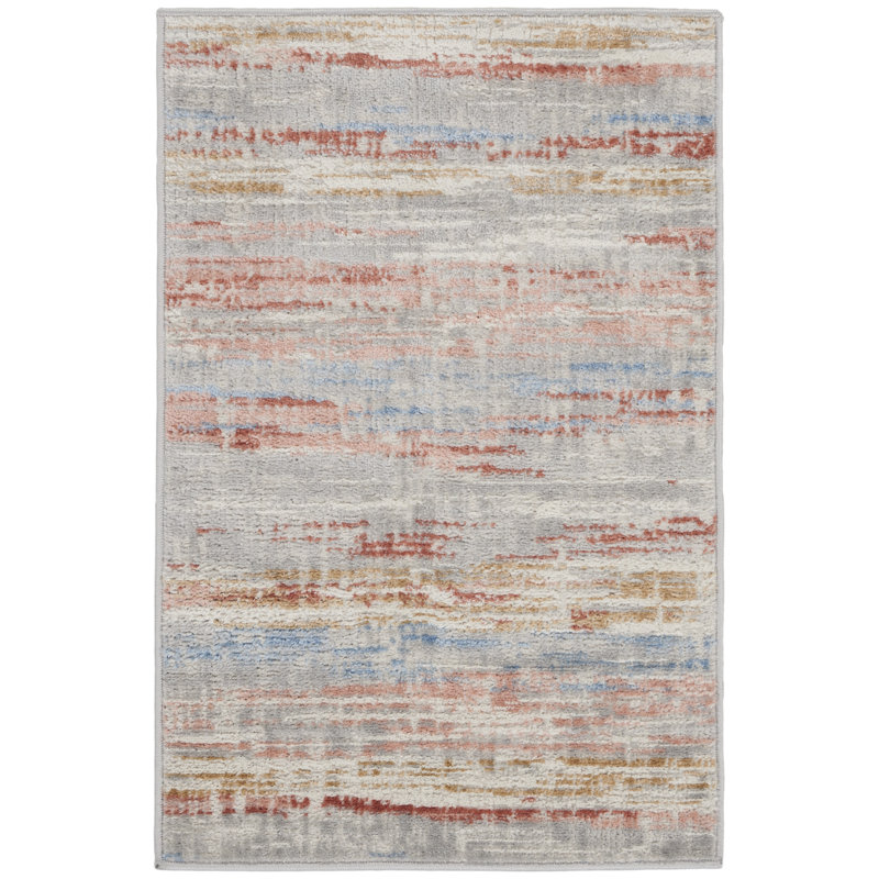Savigne Abstract Indoor Rug, Rectangle 2' x 3'