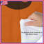Édredon moustache noire sur fond orange-129430621