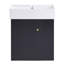 Meuble-lavabo 21,6 po avec lavabo en céramique-107239772