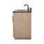 Ensemble de meuble-lavabo sur pied 60 po avec plateau en calcaire noir Avignon-93885556-121602576-114248480