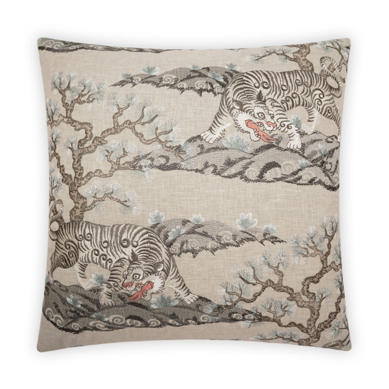Coussin décoratif Chonburi, Zen, Carré 24 po