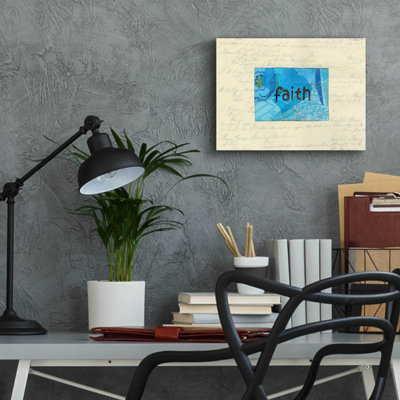«Faith Collage» par Courtney Prahl, art mural en verre acrylique