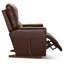 Fauteuil inclinable manuel berçant en cuir Cassian-123186960-123186957
