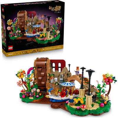 LEGO Ideas - 21360, Willy Wonka et la fabrique de chocolat, pour les 18 ans et plus, 2025 PCS