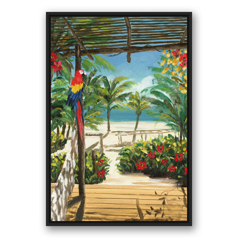 Porche tropical, H 37,75 po x l 25,75 po