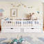 Lit plateforme pour enfants avec garde-corps et tiroirs de rangement-23224198