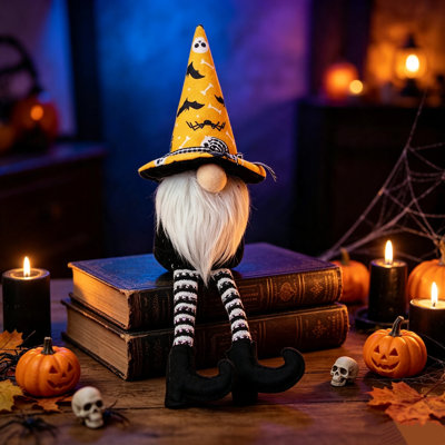 Poupée gobelin rayée d'Halloween