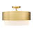 Ayaniah Fabric Semi Flush Mount-1940535052
