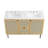 Modway Chaucer 48'' Double Bathroom Vanity with Wood Top-93811785-93811786
