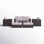 Cariah Wicker Fully Assembled 6 - Person Seating Group with Cushions