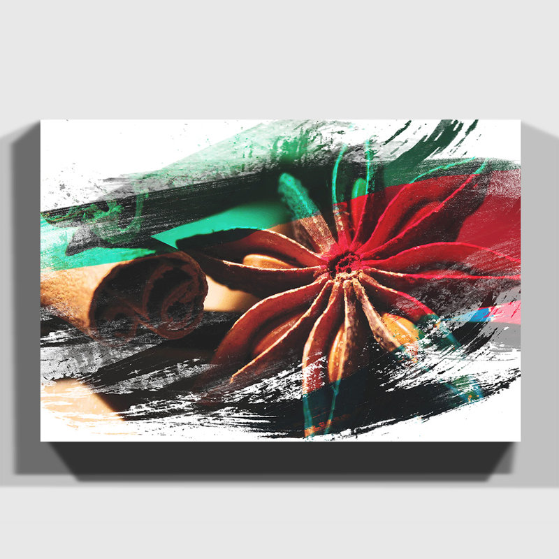 Cinnamon and Spices - Wrapped Canvas, 50cm H x 76cm W