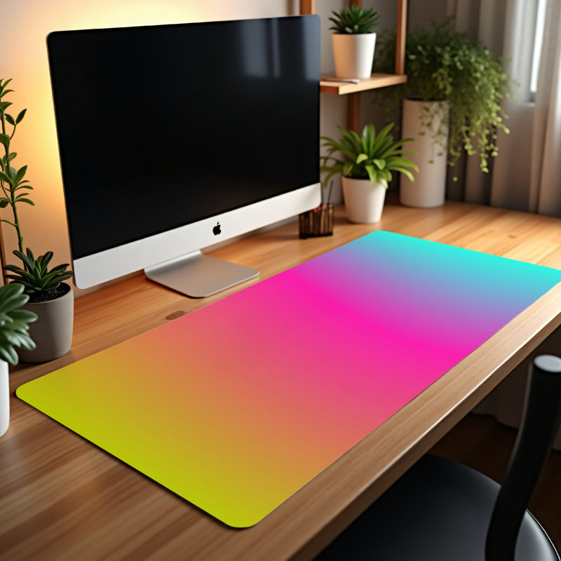 Polyester Desk Pad, 23.6x13.8