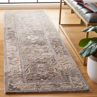 Tapis Marquee 125 gris / rose