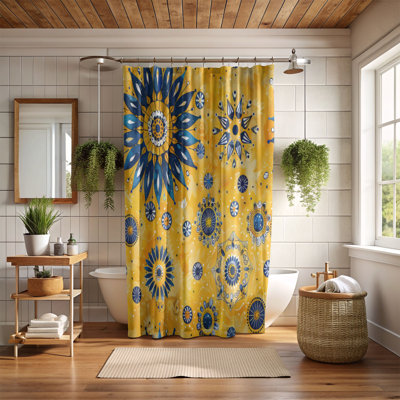 Boho Motifs - Premium Shower Curtain
