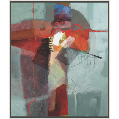 Induced Meditation 1 Framed Print Canvas