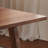 Modern minimalist rectangular dining table-268063198
