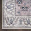 Tapis oriental beige tissé à la machine 5 pi x 7 pi