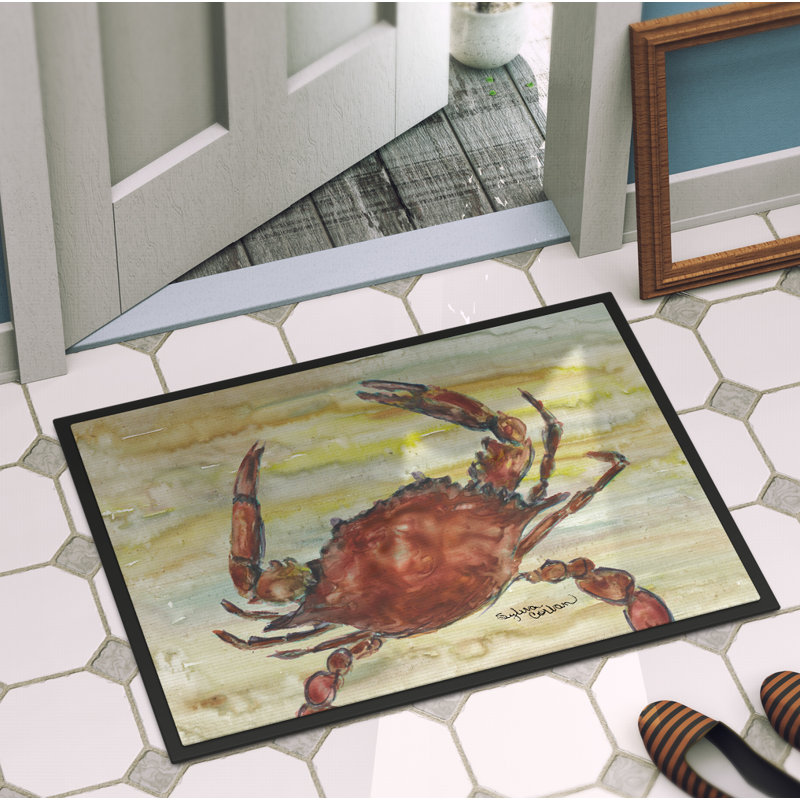 Aticus Non-Slip Outdoor Doormat, Rectangle 2' x 3'