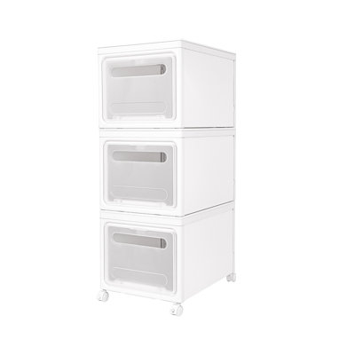 Grundy 3 Drawer Stackable Drawer
