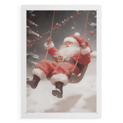 Art des Fêtes de Noël - Série 2-LXV - Impression sur toile seulement - NON-CADRE