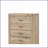 Chests | Miquell Natural 5-Drawer Chest with Smooth Glides | Natural | Synthetic Wood