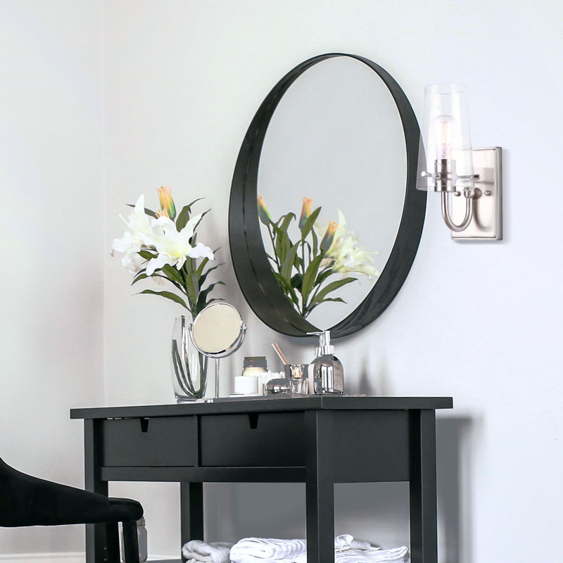 Culp Dimmable Bath Sconce, Brushed Nickel