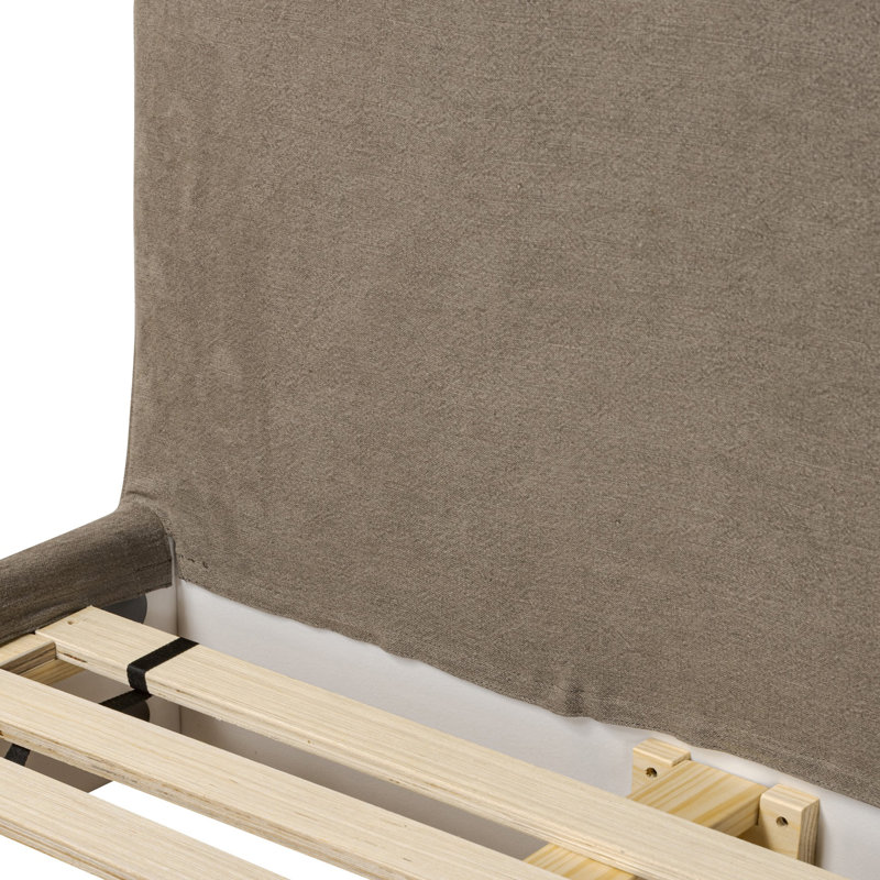 Dalia Bed, King, Brown